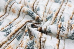 Baumwoll Popeline Cozy Christmas