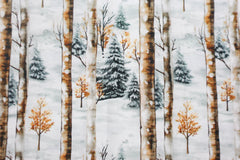 Baumwoll Popeline Cozy Christmas
