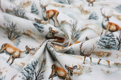 Baumwoll Popeline Cozy Christmas