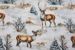 Baumwoll Popeline Cozy Christmas