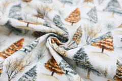 Baumwoll Popeline Cozy Christmas