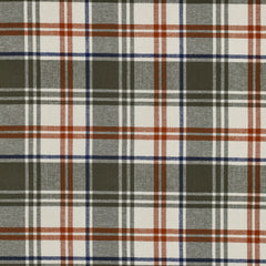 Baumwollflanell mit herbstlichem Karomuster in 2 Farben vom Buntspecht Shop