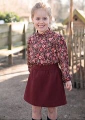 Baumwolljersey digital Flowers Autumn by Poppy bei der Buntspecht