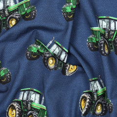 Baumwolljersey Digital Tractors by Poppy bei Der Buntspecht Shop