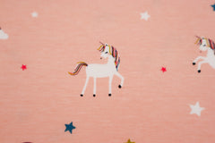 Baumwolljersey Rainbow Unicorn