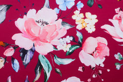 Baumwolljersey Rosen by Glitzerpüppi