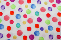 Baumwoll Popeline Digital Colorful Dots