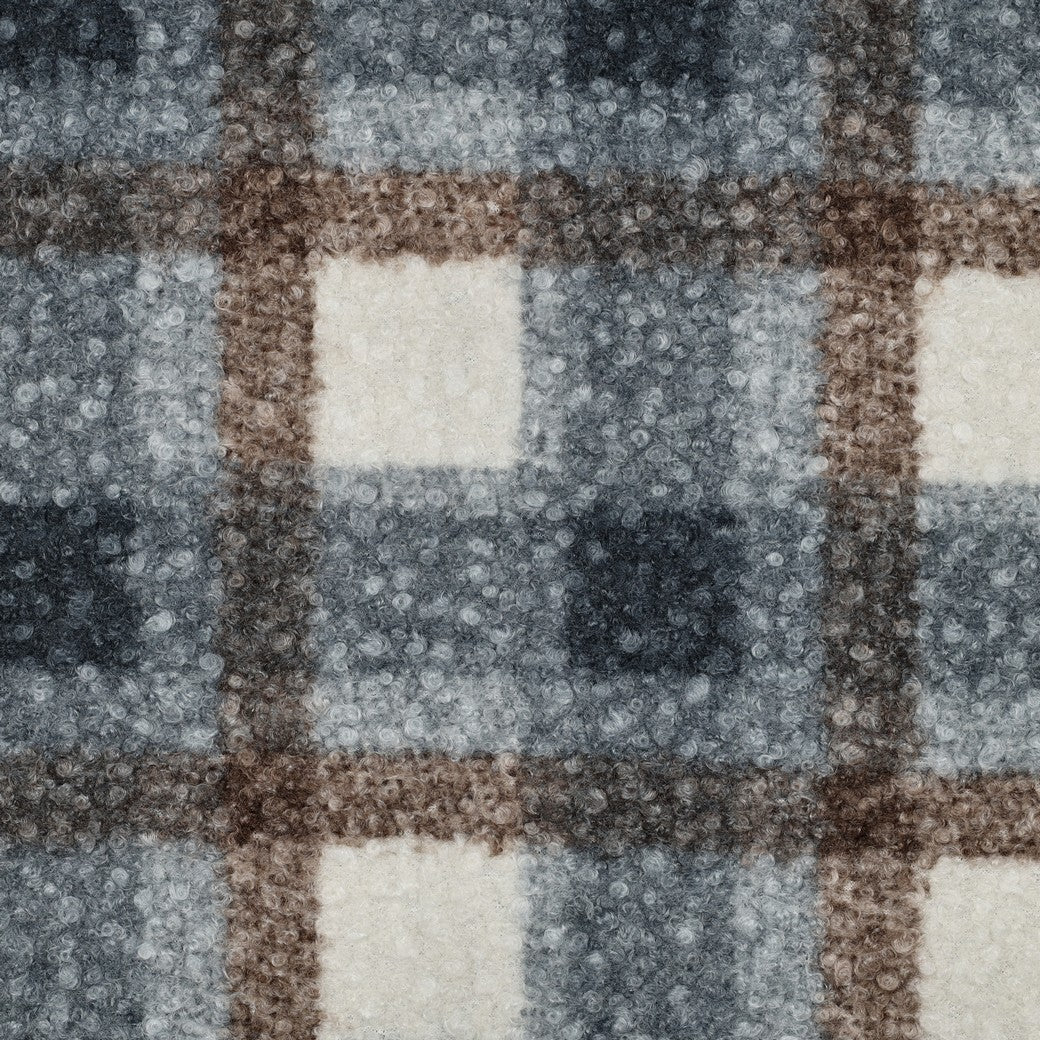 Bouclé Checks Blue by Poppy bei Der Buntspecht