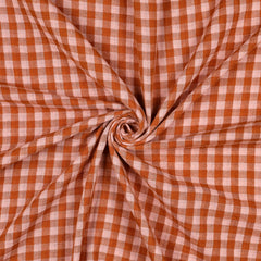 Doubleface Gauze Musselin mit Karos vom Buntspecht Shop