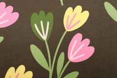 French Terry Blockstreifen & Blumen