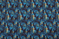French Terry Digital Zauberschloss