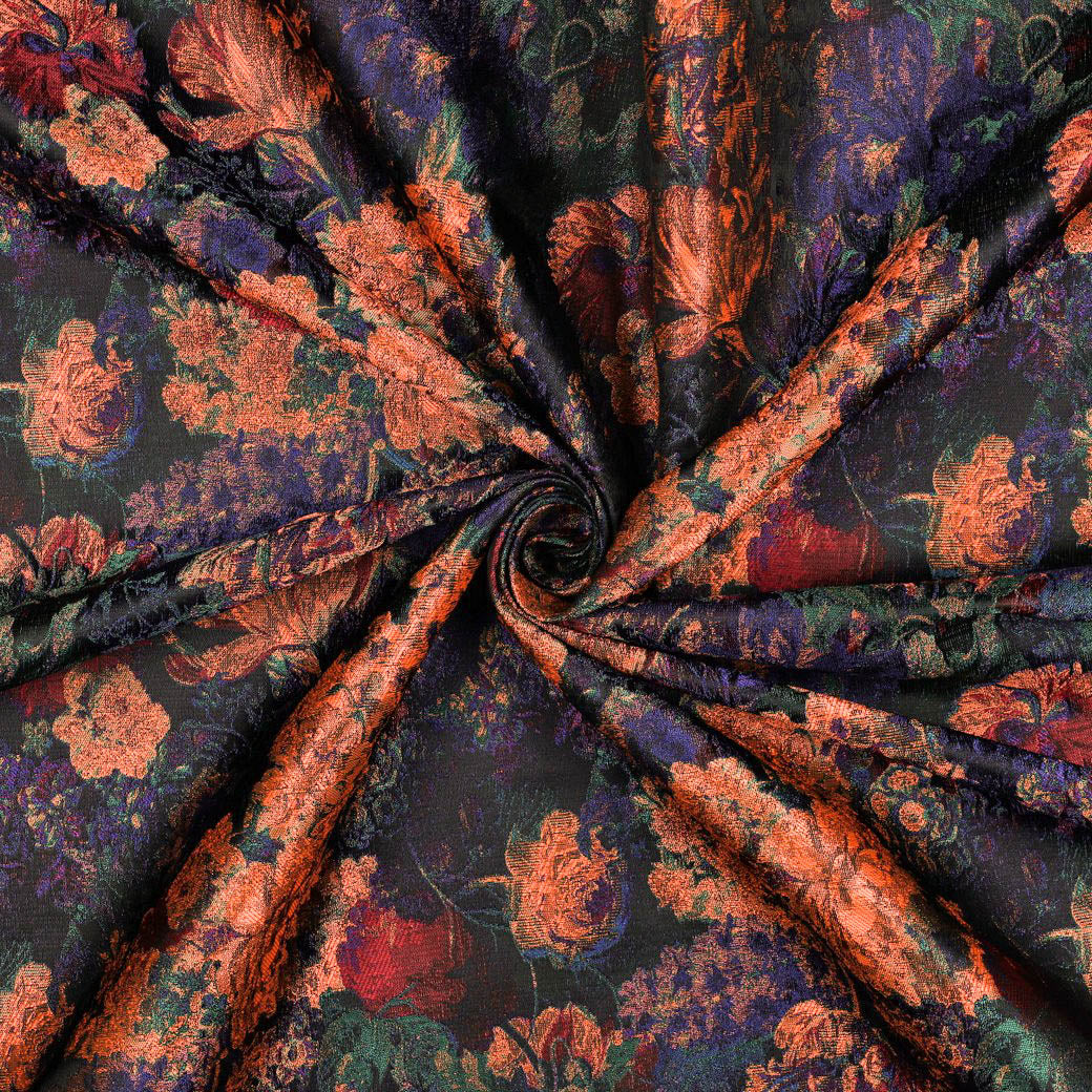 Jacquard Flowers Multicolour by Poppy bei Der Buntspecht