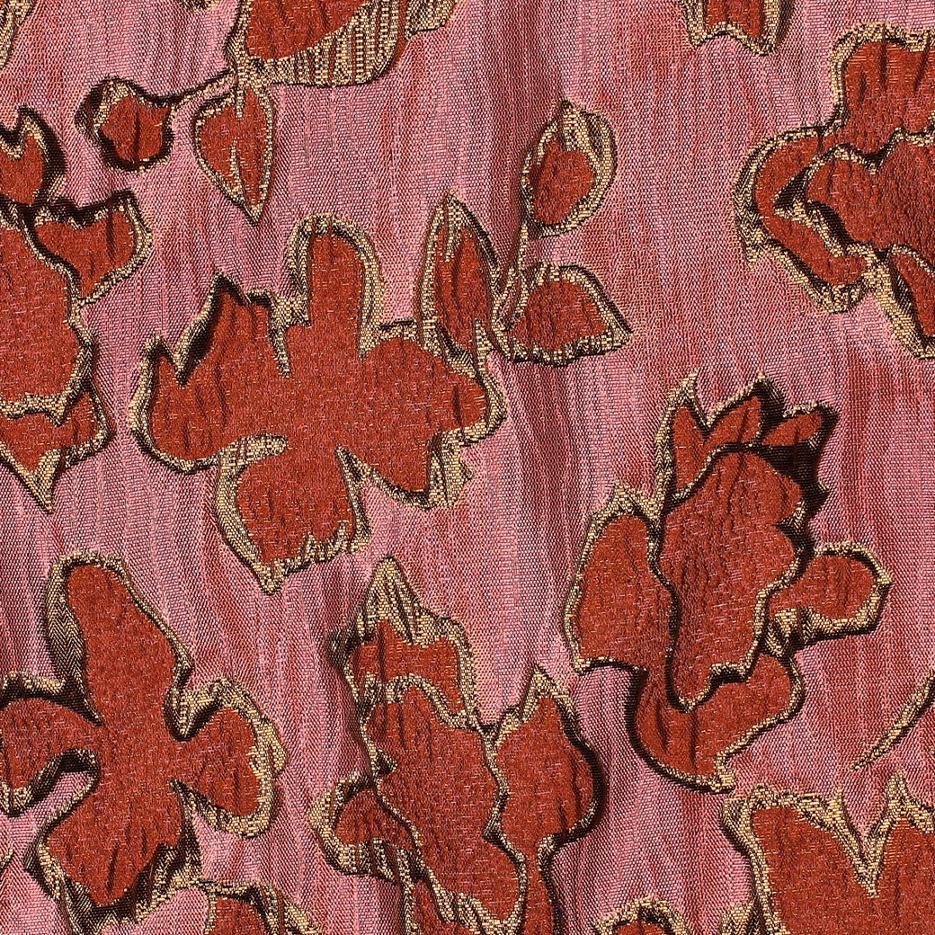 Jacquard Flowers Pink by Poppy bei Der Buntspecht