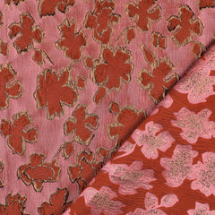Jacquard Flowers Pink by Poppy bei Der Buntspecht