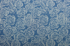 Jeans Jacquard Big Flower
