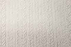 Teddy Plüsch Boucle Zopfmuster SH