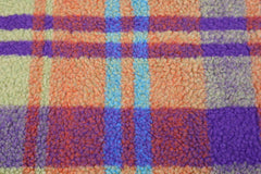 Teddy Jacquard Colorful Checks