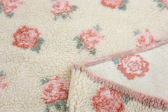 Teddy Stoff Jacquard Cute Roses