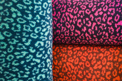 Teddy Stoff Jacquard Colorful Leo