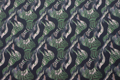 Viskose Twill Tiger Waves