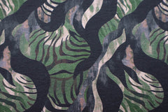 Viskose Twill Tiger Waves
