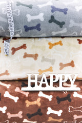 Wellnessfleece Knochen