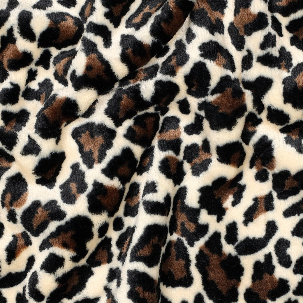 Wellnessfleece Leopard in 2 Farbvarianten vom Buntspecht Shop