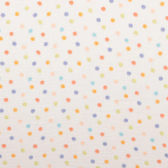 Double Gauze Musselin Digital Dots Multicolor