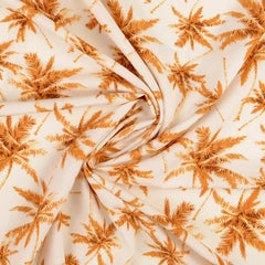 Viskose Popeline Palmen