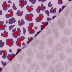 Double Gauze Musselin Colour Leoprint