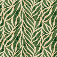 Baumwoll Viskose Webware Summer Leaves