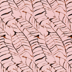 Viskose Popeline Light Leaves