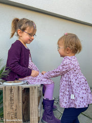 Baumwolljersey Winterbloom by Christiane Zielinski - 641 flieder