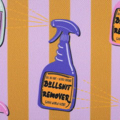 Oxfordgewebe Colourful Collection Bullshit Remover Design by Cherry Picking