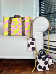 Oxfordgewebe Colourful Collection Punkte Design by Cherry Picking Taschen bei der Buntspecht