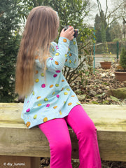 Baumwolljersey Happy by Christiane Zielinski