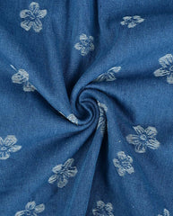 Jeans Jacquard Little Flower