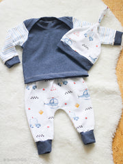 Baumwolljersey Samern Fahrzeuge