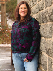 Viskose Webware Shrubbery by Thorsten Berger - 748 petrol