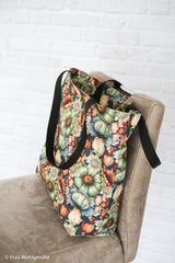 Canvas Victorian Damask by Bienvenido Colorido - 597 dunkelblau