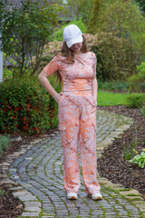 Viskose Stretch Spring Leaves