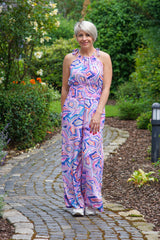 Viskosestoff Anneke Aquarell