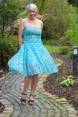 Tencel Mix Seidentouch Blumenranken