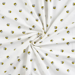 Baumwolljersey Cute Bees