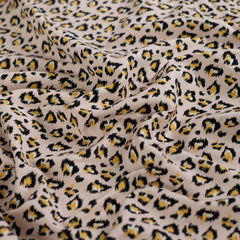 French Terry Glitzer Leopard