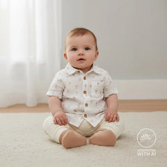 Double Gauze Musselin Hot Air Balloons