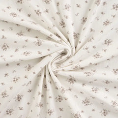 Rippenjersey Vintage Flowers