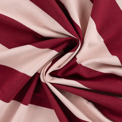 French Terry 100% Baumwolle Blockstreifen