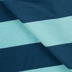 French Terry 100% Baumwolle Blockstreifen