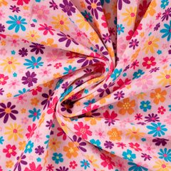 Feincord Bunte Blüten